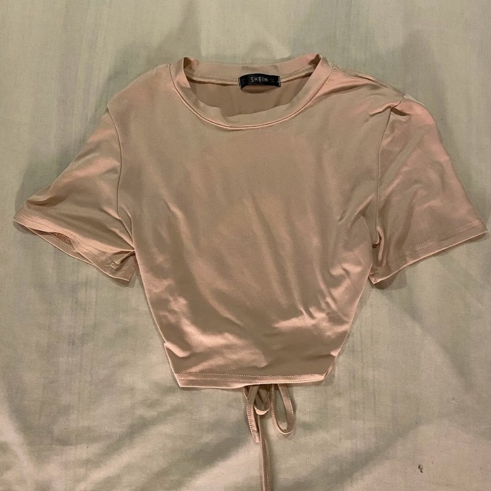 SHEIN Pink crop top